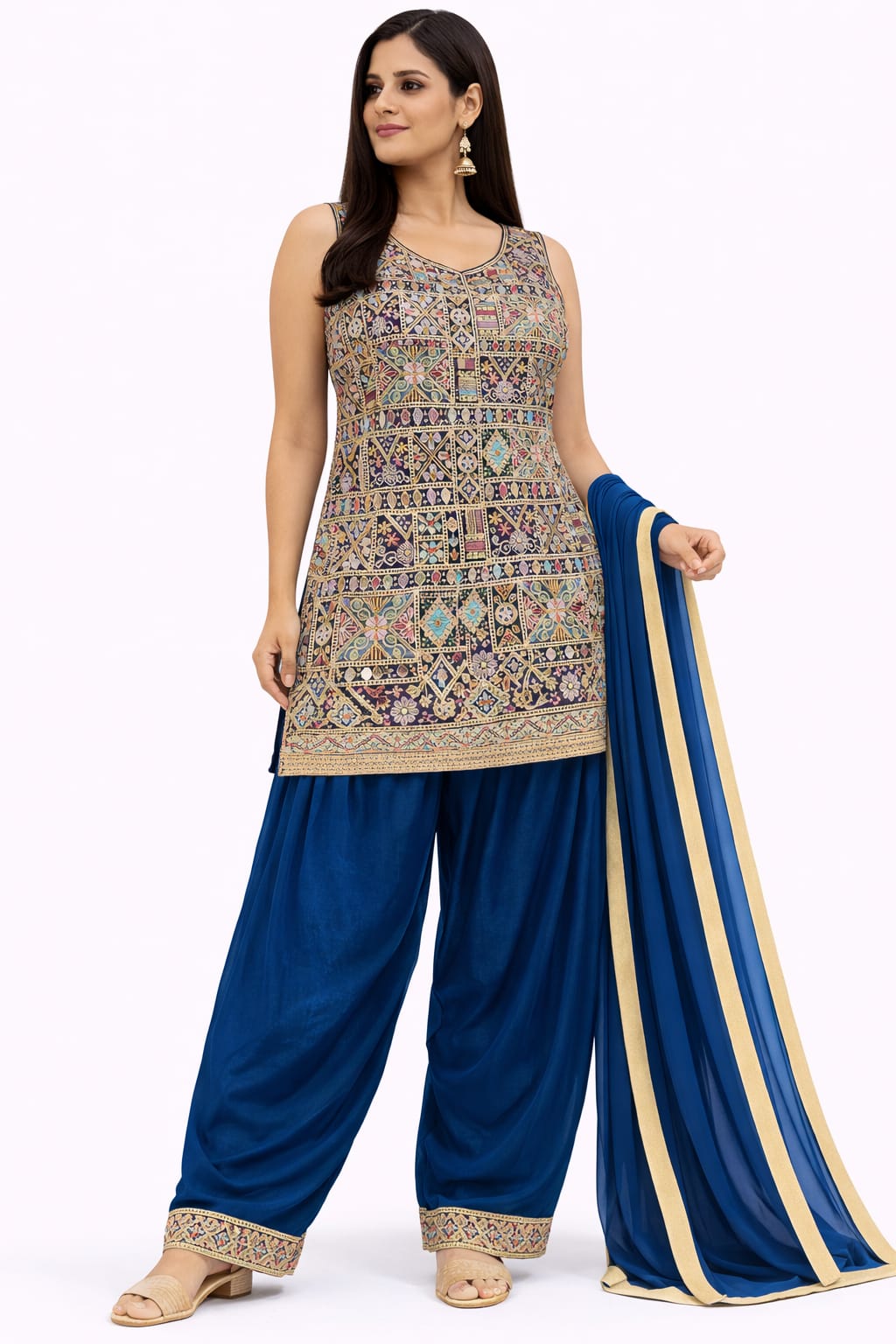 AFGANI SALWAR KURTA D.NO. 1028