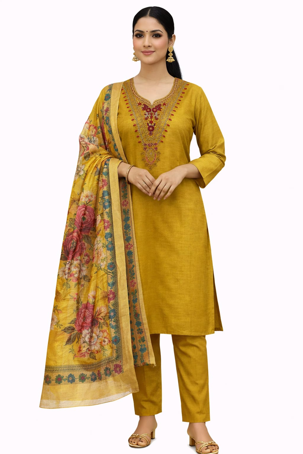 PANT PLAZO D.NO. 1018