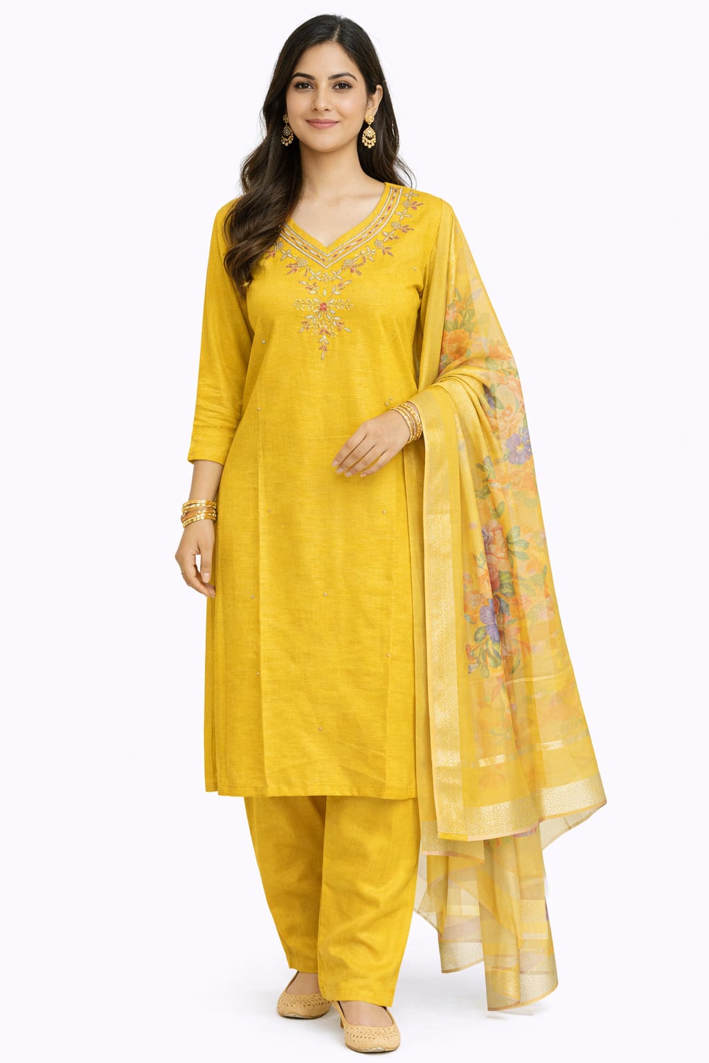 PANT PLAZO D.NO. 1030