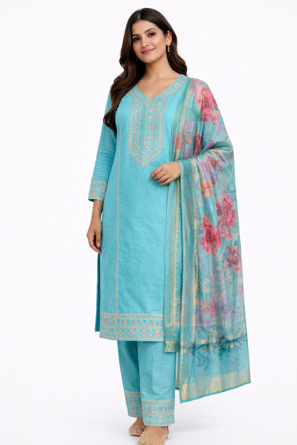 PANT PLAZO D.NO. 1034