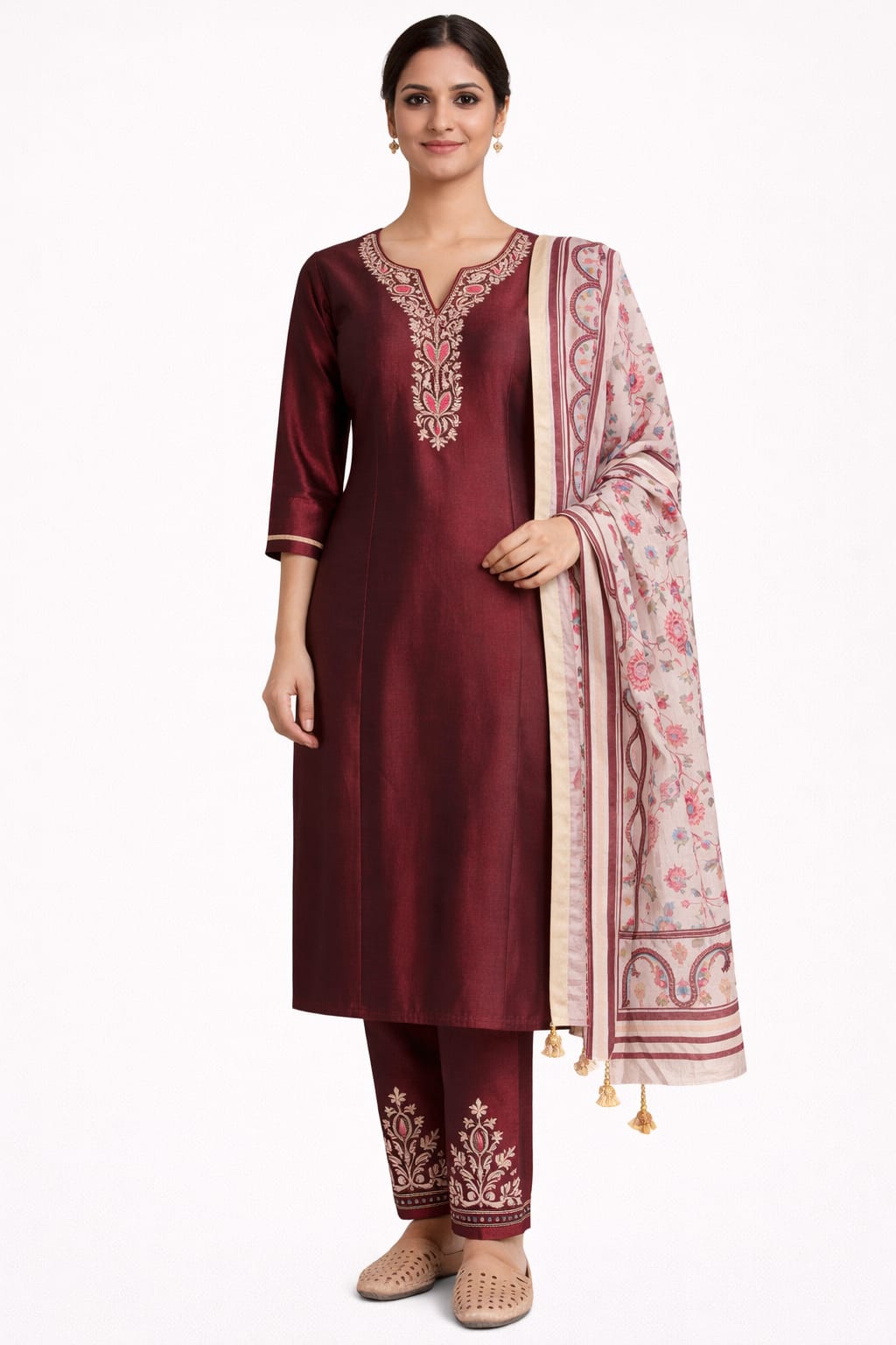 PANT PLAZO D.NO. 1036